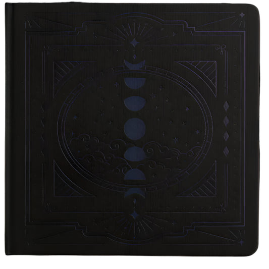 8X8 Wonderstruck - Blackout - Square Dot Grid Notebook