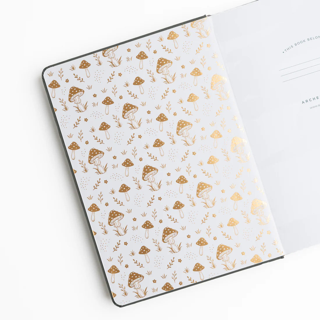 8x8 Mushrooms - Limited Edition Notebook - Spring Wholesale Exclusive - Square Dot Grid Notebook