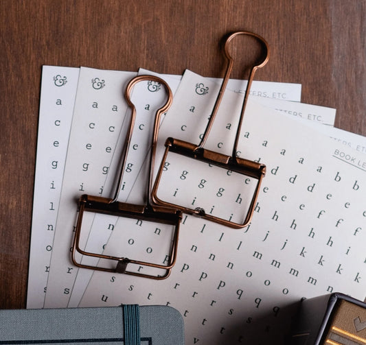 Book & Typewriter Stickers - Library Subscription Box