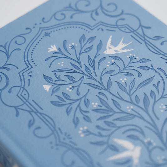 A5 Songbird Blue - Dot Grid Notebook