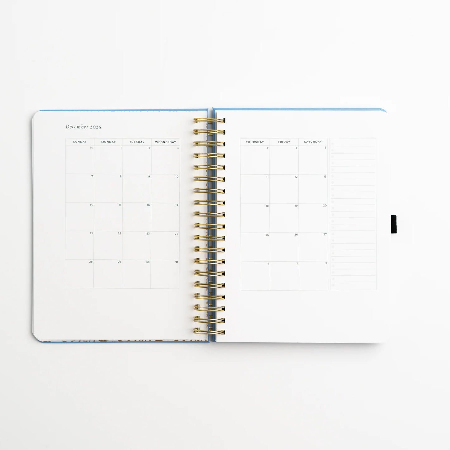 Wire-O Bound A5 Songbird Blue - 2026 Dated Planner (Wire-O Bound)