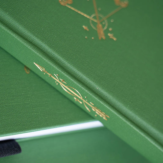 8x8 The Archer - Dot Grid Notebook