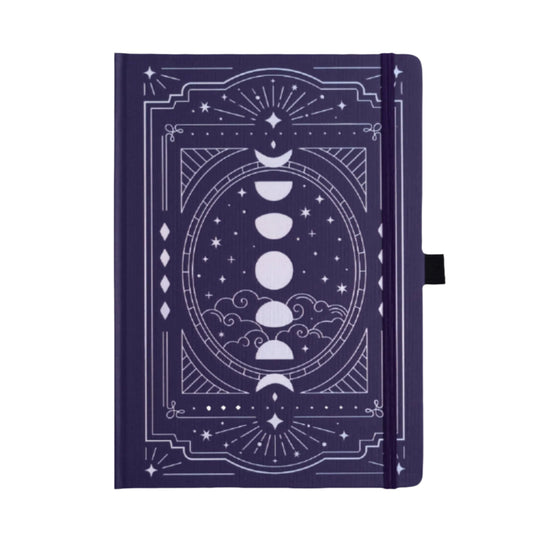 B5 Wonderstruck In Mystic Plum - Dot Grid Notebook