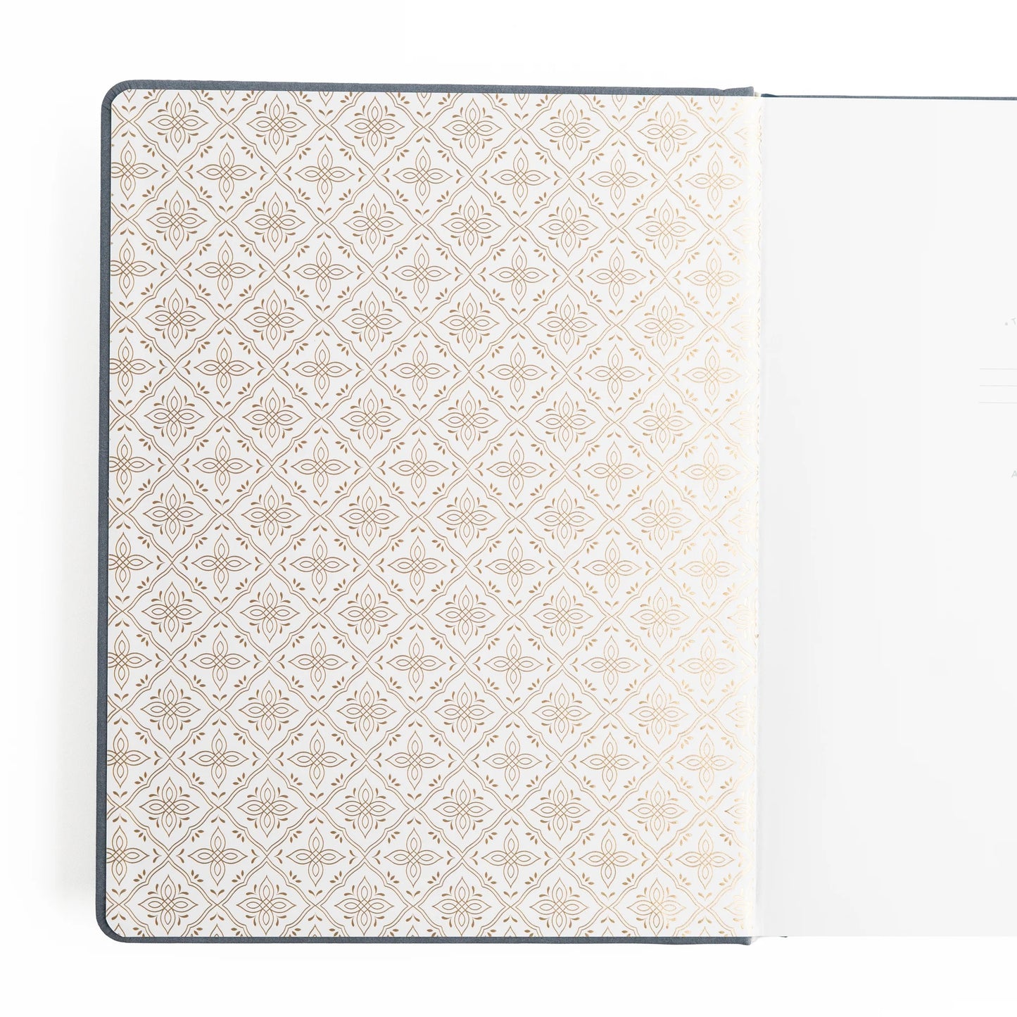 A5 Storybook in Navy - Lined Notebook