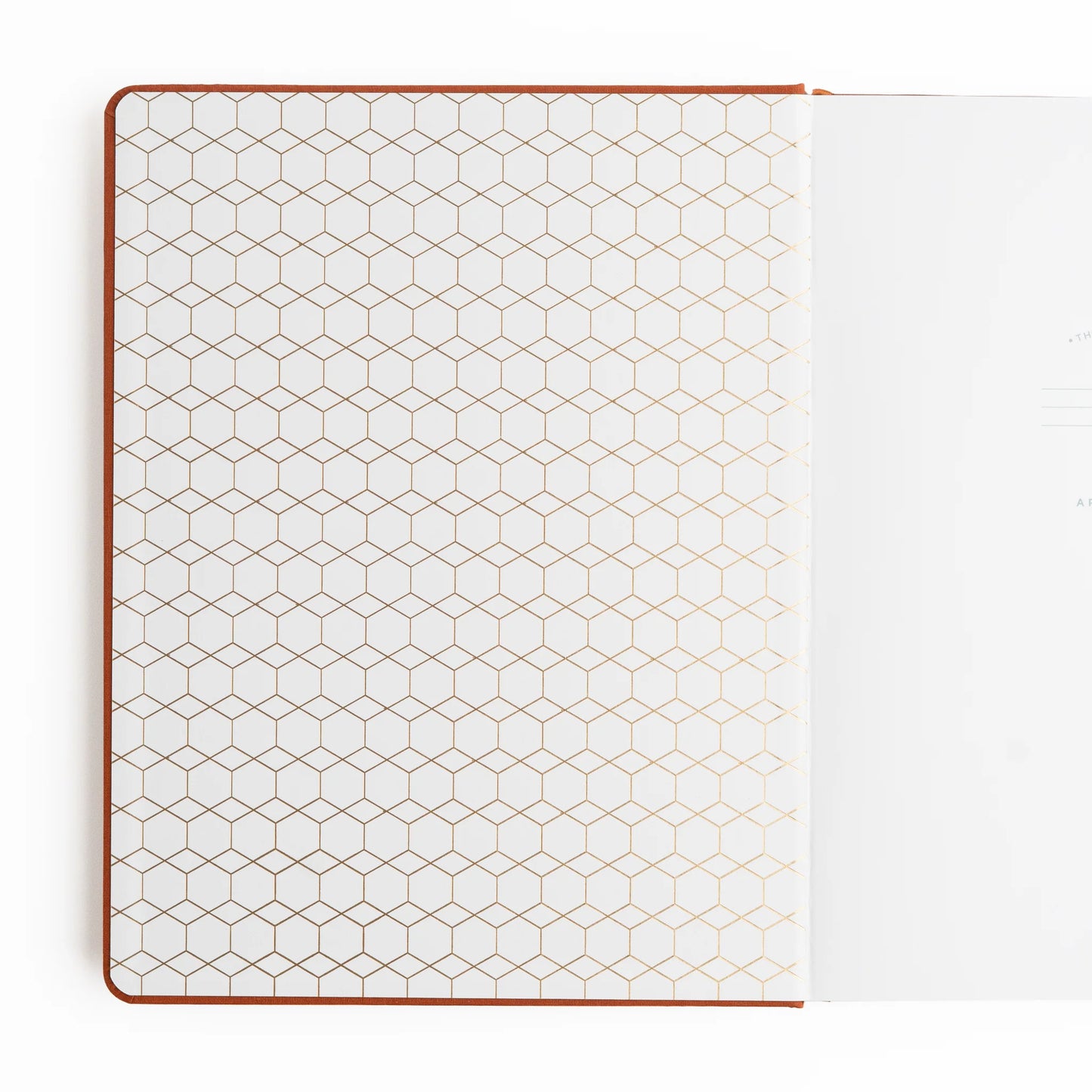 B5 Keeper of the Bees in Rust - Watercolour Notebook