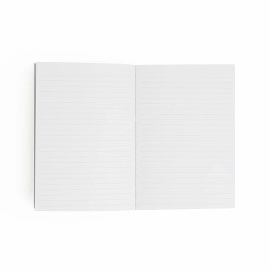 A5 Lined Soft Cover Notebook - Deluxe System Refill
