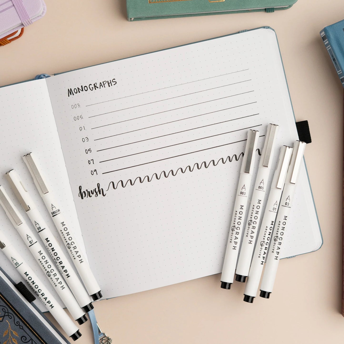 Monograph Pens - 003 (0.15mm) - Set of 3