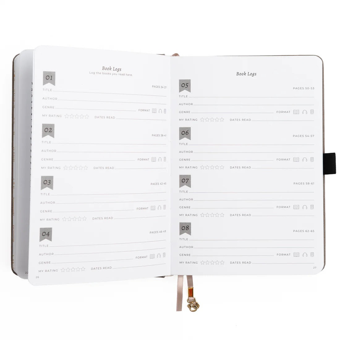 A5 Bookshelf - Reading Journal