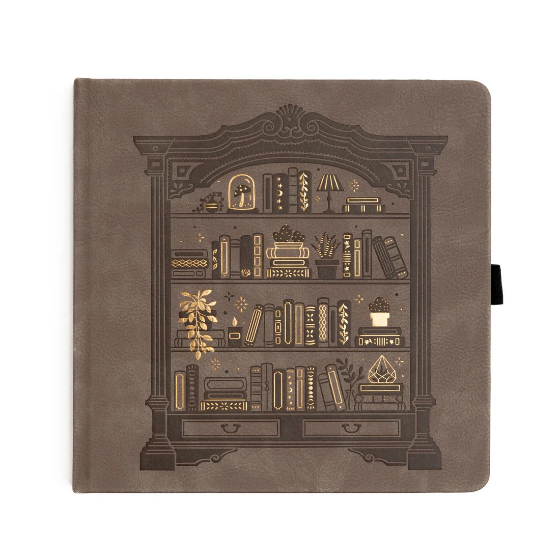 8X8 Bookshelf - Square Dot Grid Notebook