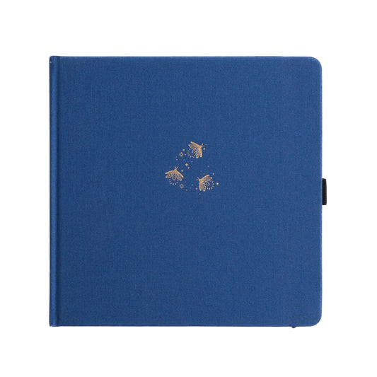 8X8 Firefly Night - Square Dot Grid Notebook