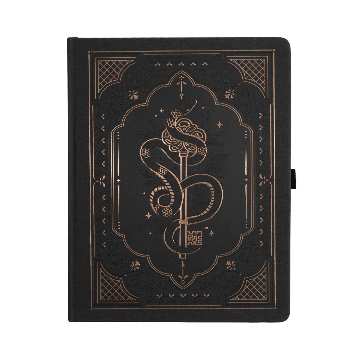 The Coiled Key Notebook - Lettersize Dot Grid Notebook