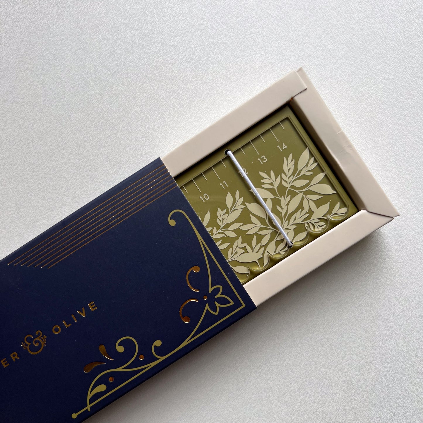 Notes for Nature Scalloped Edge Ruler - Notes for Nature Subscription Box