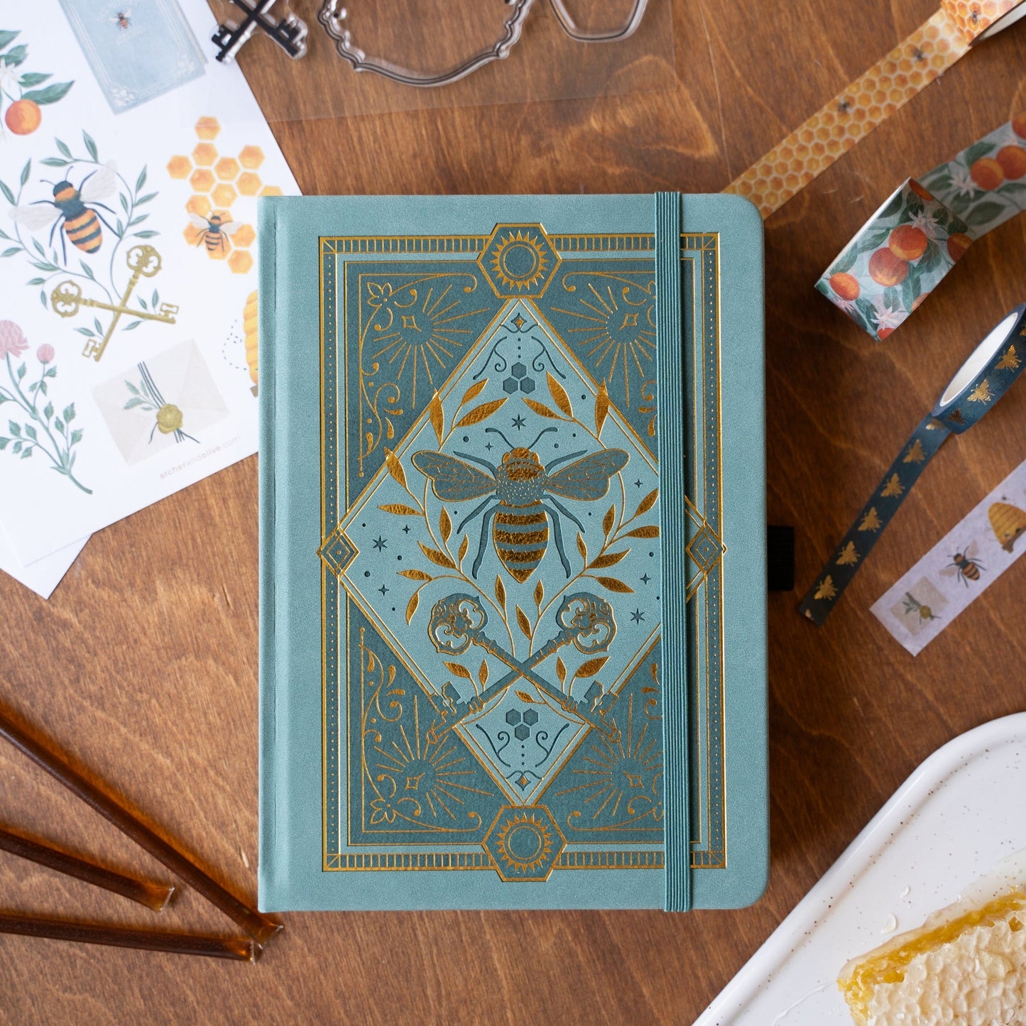 B5 Keeper Of Bees Dot Grid Notebook