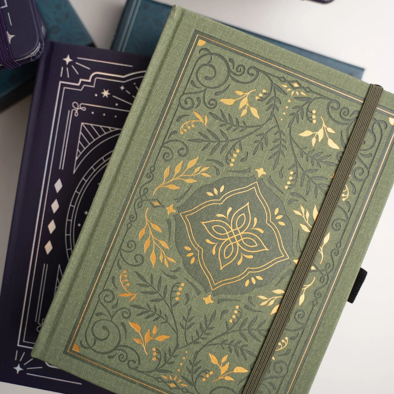 TN Storybook in Vintage Olive - Traveler's Dot Grid Notebook