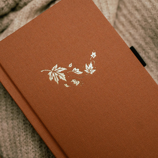 A5 Swirling Leaves - Notebook