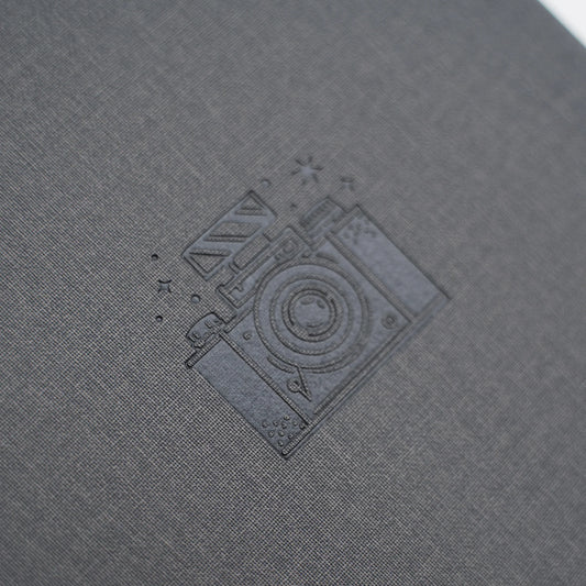 B5 Vintage Camera - White Dot Grid Notebook