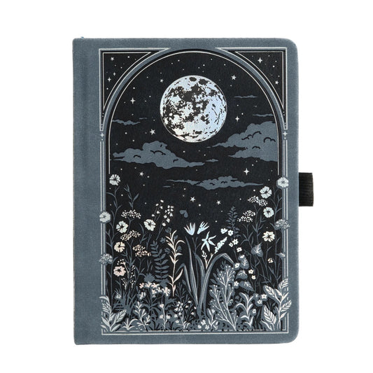 A5 Moonlit Garden - Dot Grid Notebook