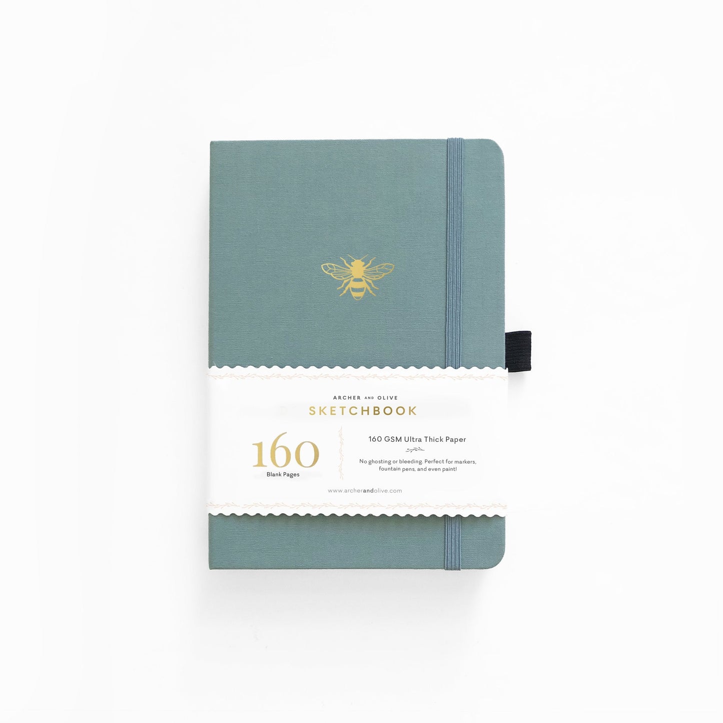 A5 Vintage Bee Notebook - Sketchbook