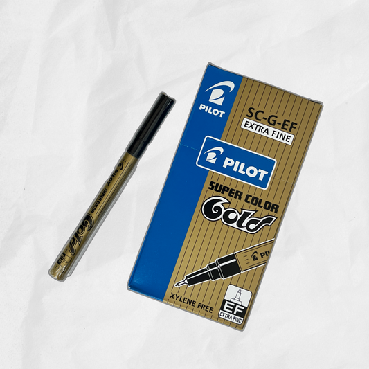 Super Colour Gold (Extra Fine) Permanent Paint Pen