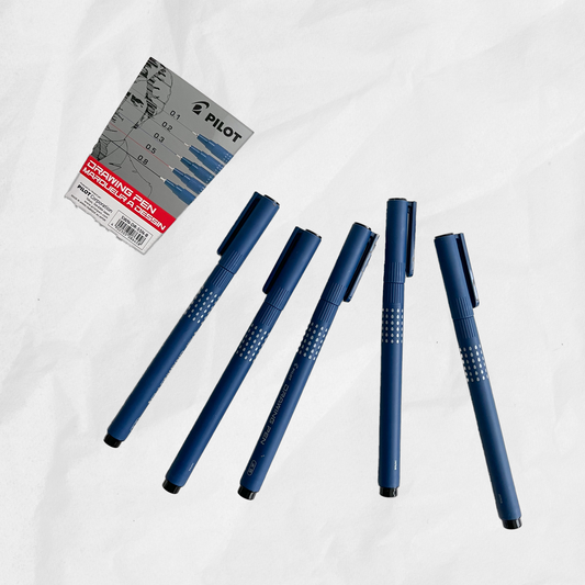 Pilot Drawing Pen: 5 Pack Set