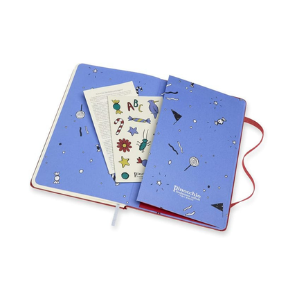 MOLESKINE Pinocchio Notebook - 240 Pages - Blank - Limited Edition Stickers