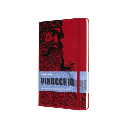 MOLESKINE Pinocchio Notebook - 240 Pages - Blank - Limited Edition Stickers