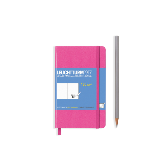 Pocket A6 New Pink - Sketchbook - 180 GSM Paper