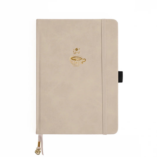 A5 Latte Love - Dot Grid Notebook