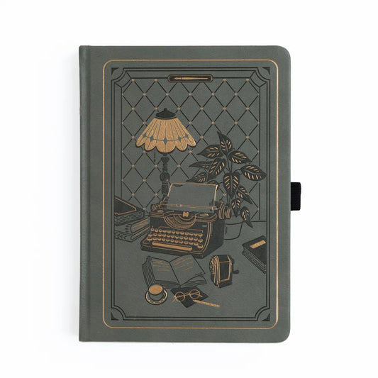A5 Writer's Desk - Dot Grid Notebook
