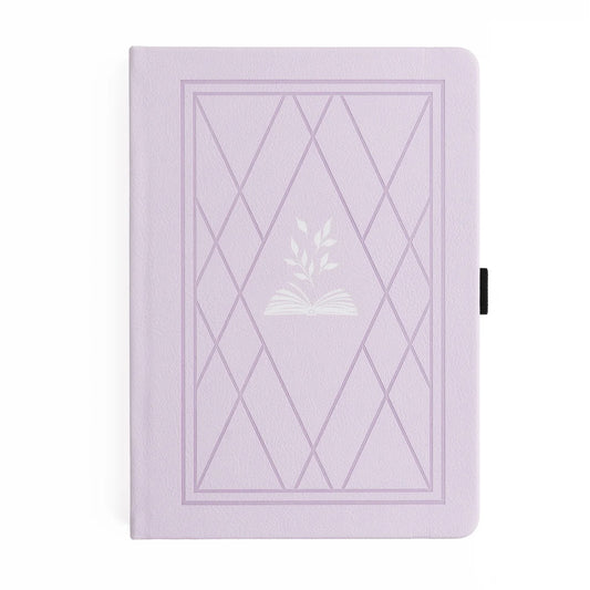 A5 Vintage Library in Lilac - Reading Journal
