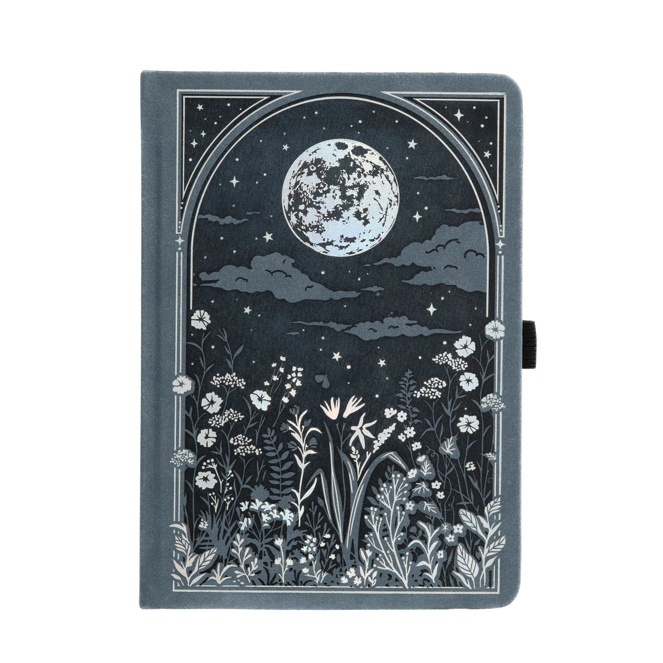 A5 Moonlit Garden - Lined Notebook