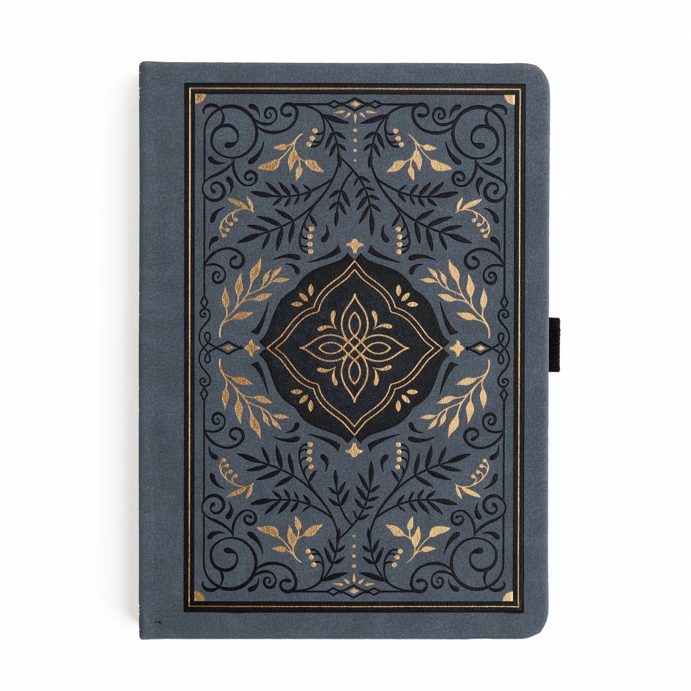 A5 Storybook in Navy - Dot Grid Notebook