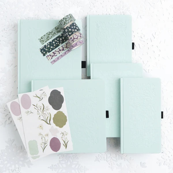 TN Snowdrops - Traveler's Dot Grid Notebook