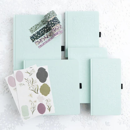 TN Snowdrops - Traveler's Dot Grid Notebook