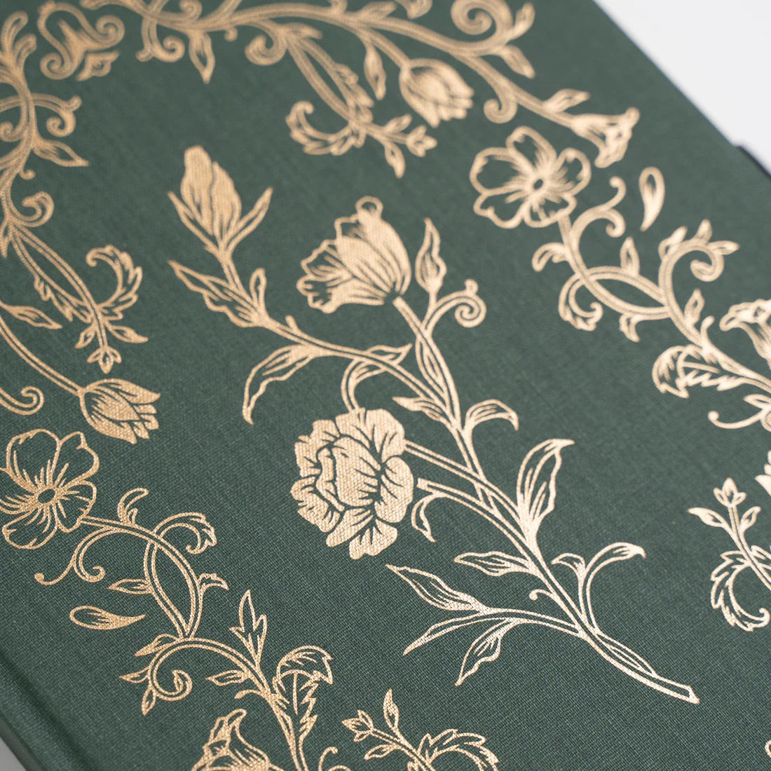 8X8 Antique Floral - Square Dot Grid Notebook
