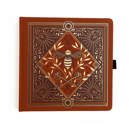 8x8 Keeper of Bees in Rust - Junk Journal Album