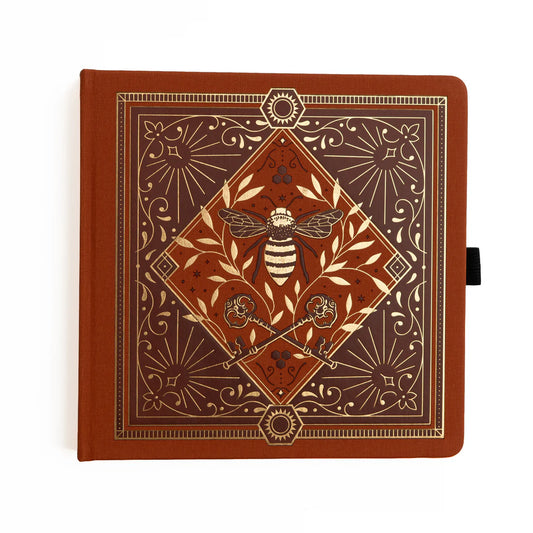 8x8 Keeper of Bees in Rust - Junk Journal Album