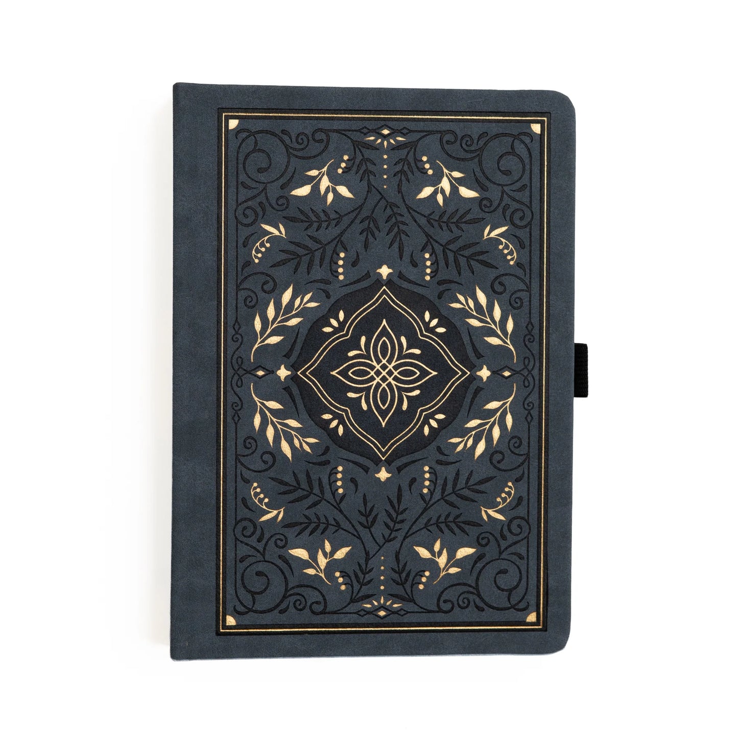 A5 Storybook in Navy - Kraft Dot Grid Notebook