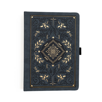 A5 Storybook in Navy - Kraft Dot Grid Notebook