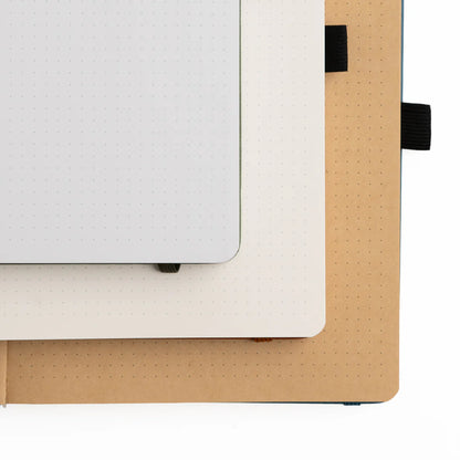 A5 Moonlit Garden - Ivory Dot Grid Notebook