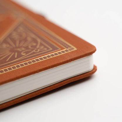 A5 Keeper of Bees in Rust - Ivory Dot Grid Notebook