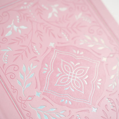 A5 Storybook in Pink - Dot Grid Notebook