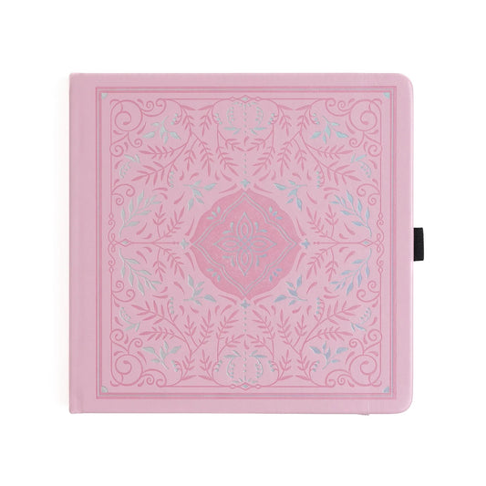 8X8 Storybook in Pink - Square Dot Grid Notebook