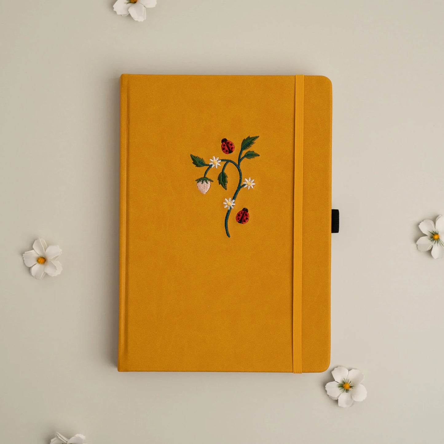 B5 Ladybug Flight - White Dot Grid Notebook (Picnic Subscription Box)