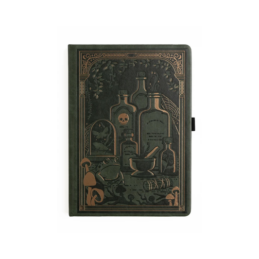 B5 Apothecary Shelf - Dot Grid Notebook