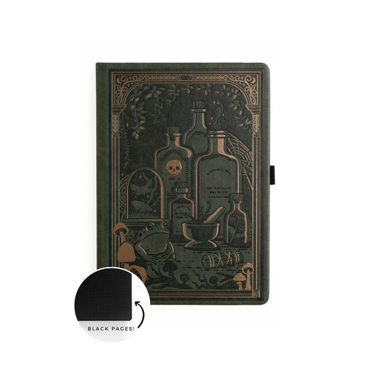 B5 Apothecary Shelf - Blackout Notebook