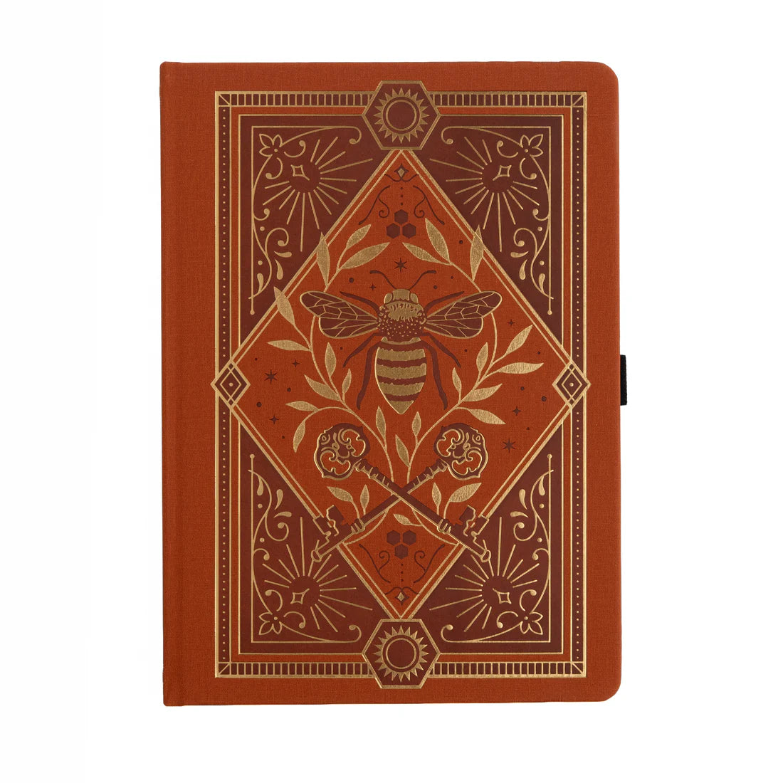 B5 Keeper of the Bees in Rust - Watercolour Notebook