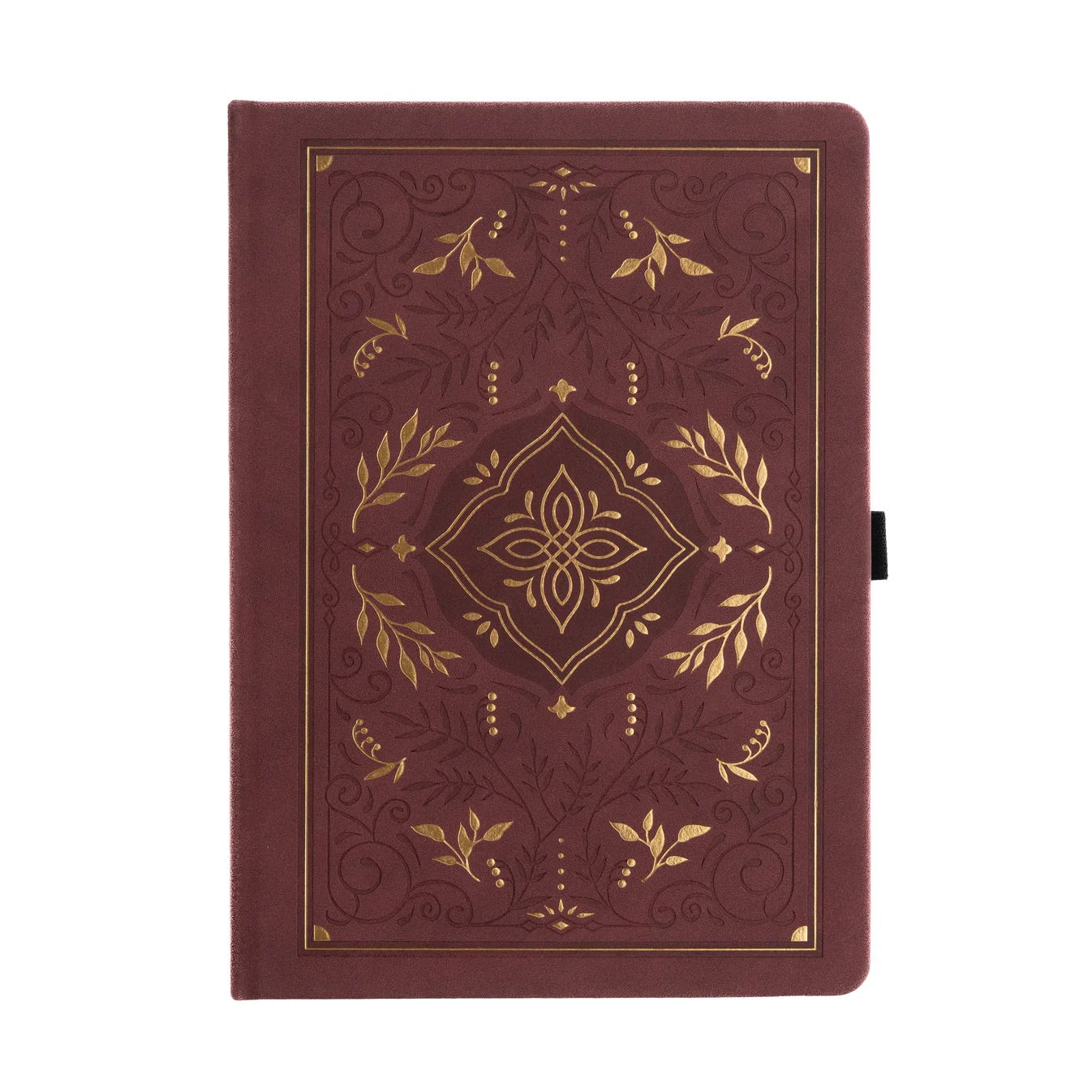 B5 Storybook in Plum - Dot Grid Notebook