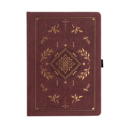 B5 Storybook in Plum - Dot Grid Notebook