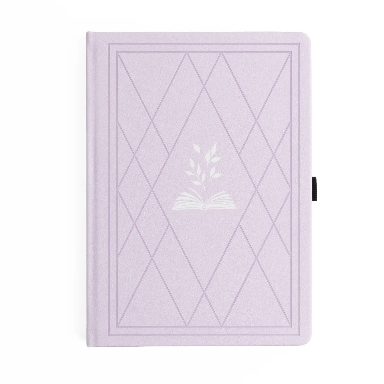 B5 Vintage Library in Lilac - Dot Grid Notebook